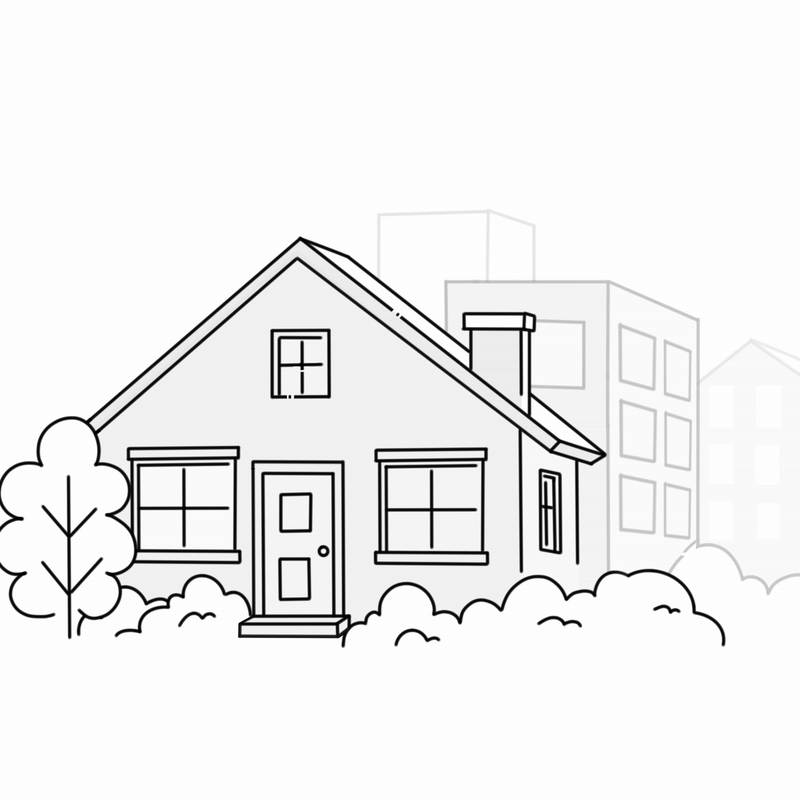 House illustration